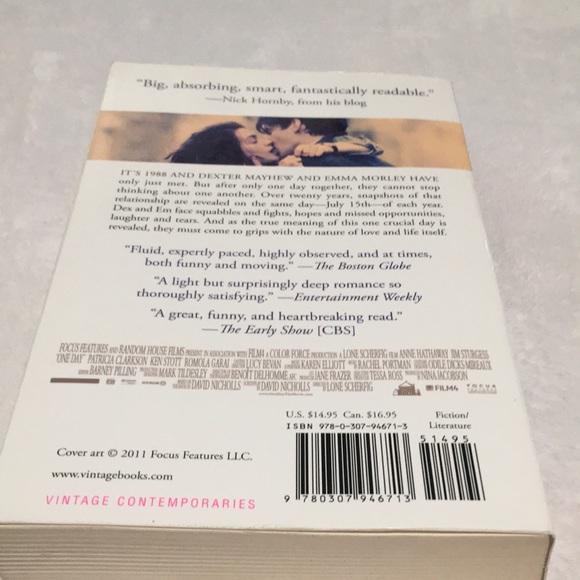 Two paperback books. One Day David Nicholls Tell Me Where It Hurts Dr Nick Trout - Picture 3 of 5